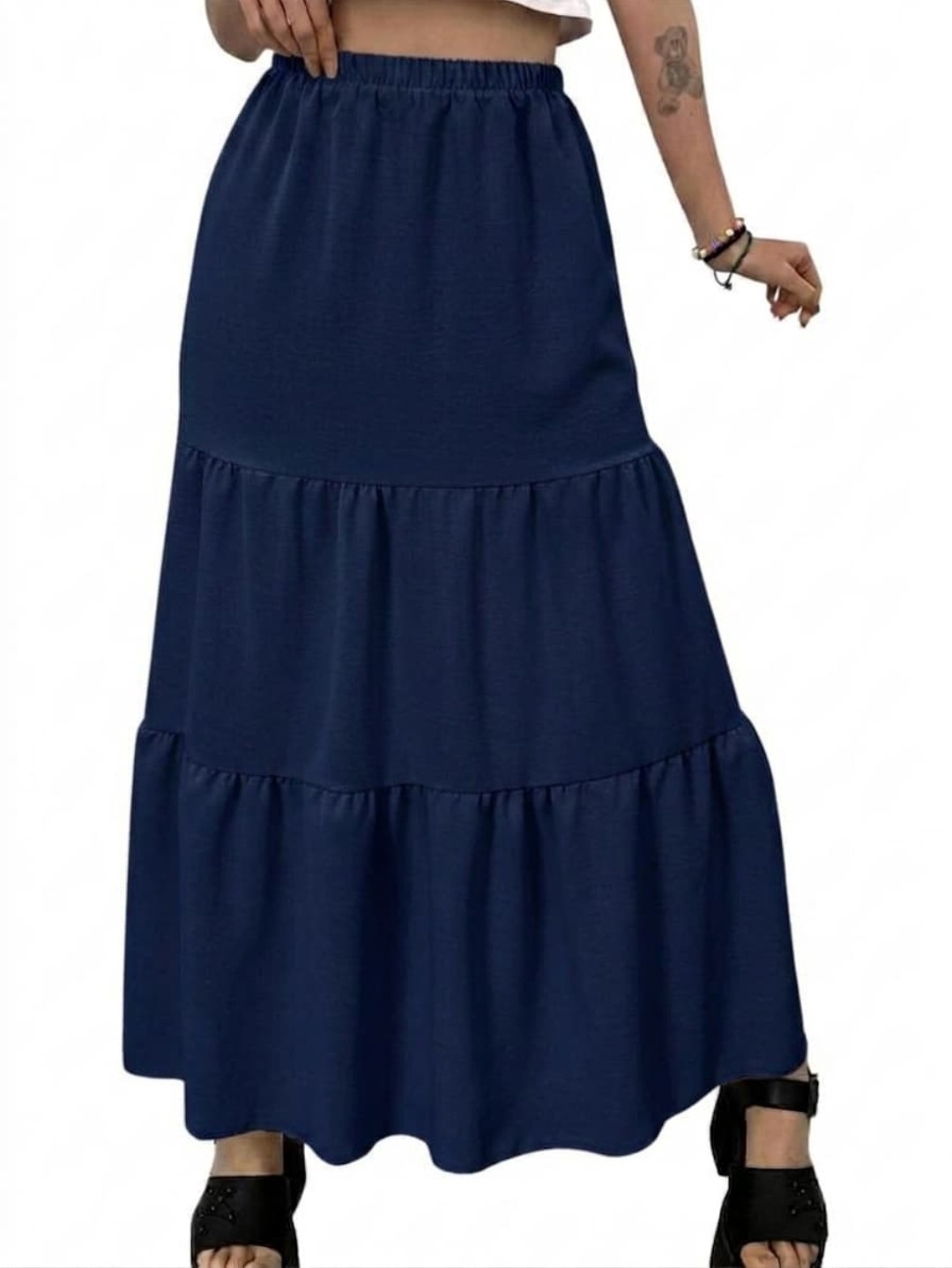 Pollera Paisana Lino - Imagen 3