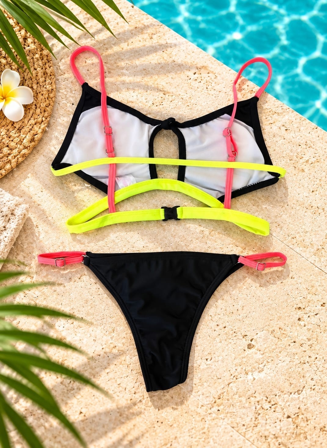 (art:bkd16)bikini Conjuto 2 Piezas Top C/less Regulable (darwin Intimate) - Imagen 2