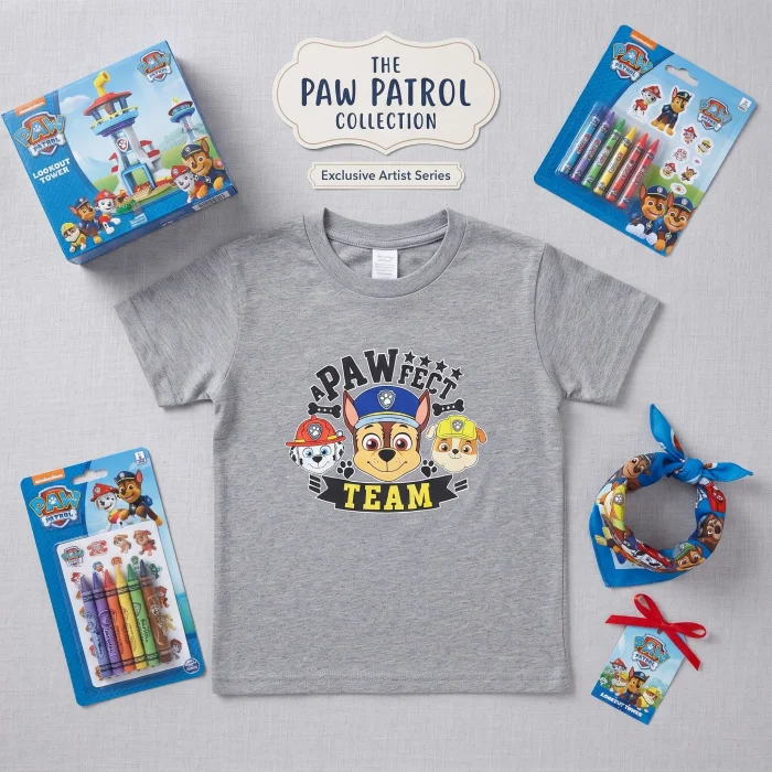Remerita Algodón Peinado Paw Patrol
