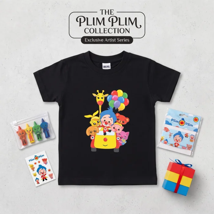 Remera Algodón Peinado Plim Plim