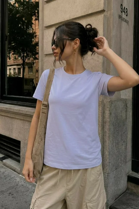 250-remera Basica Tl-algodon C/ Lycra