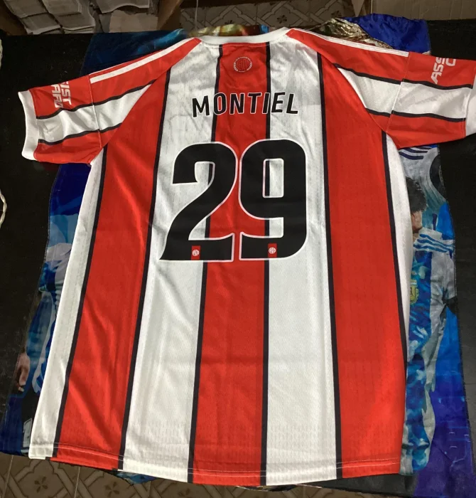 Camiseta Tricolor con Dorsal de Montiel