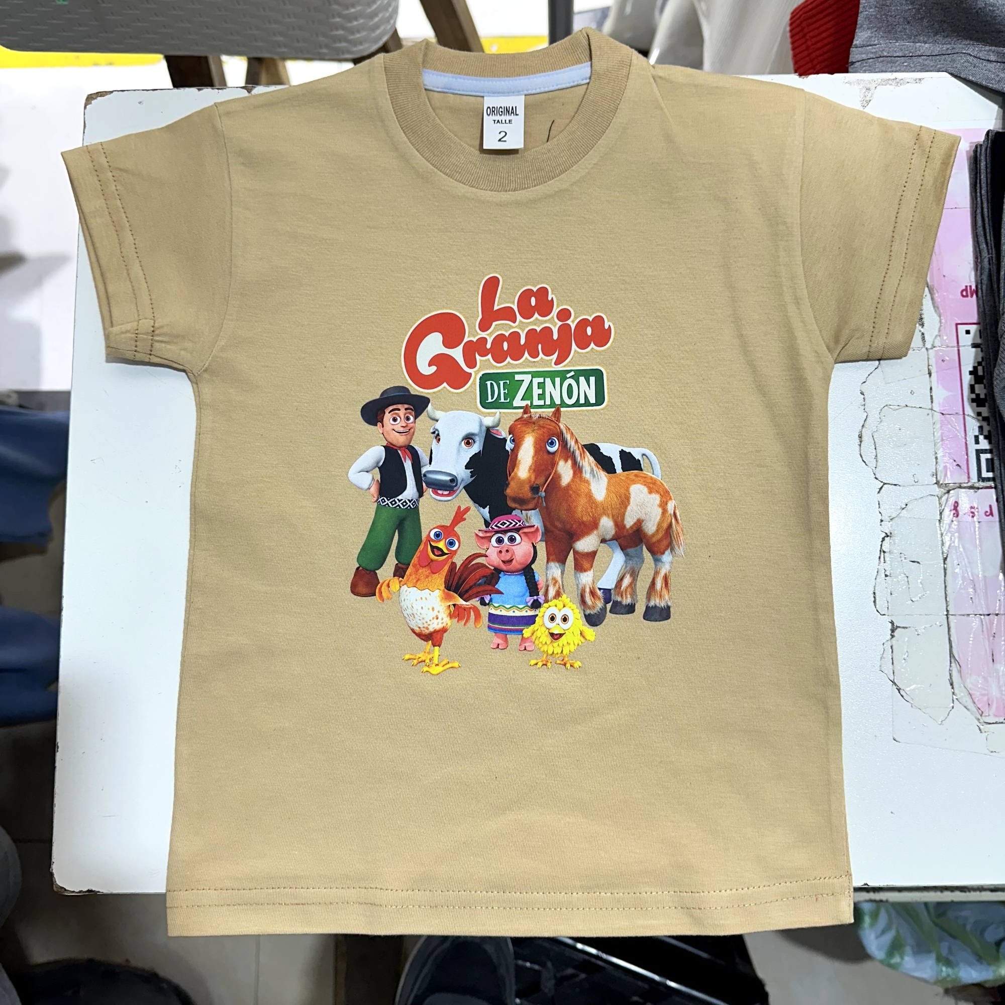 Remera Algodón Peinado la Granja de Zenon - Imagen 2