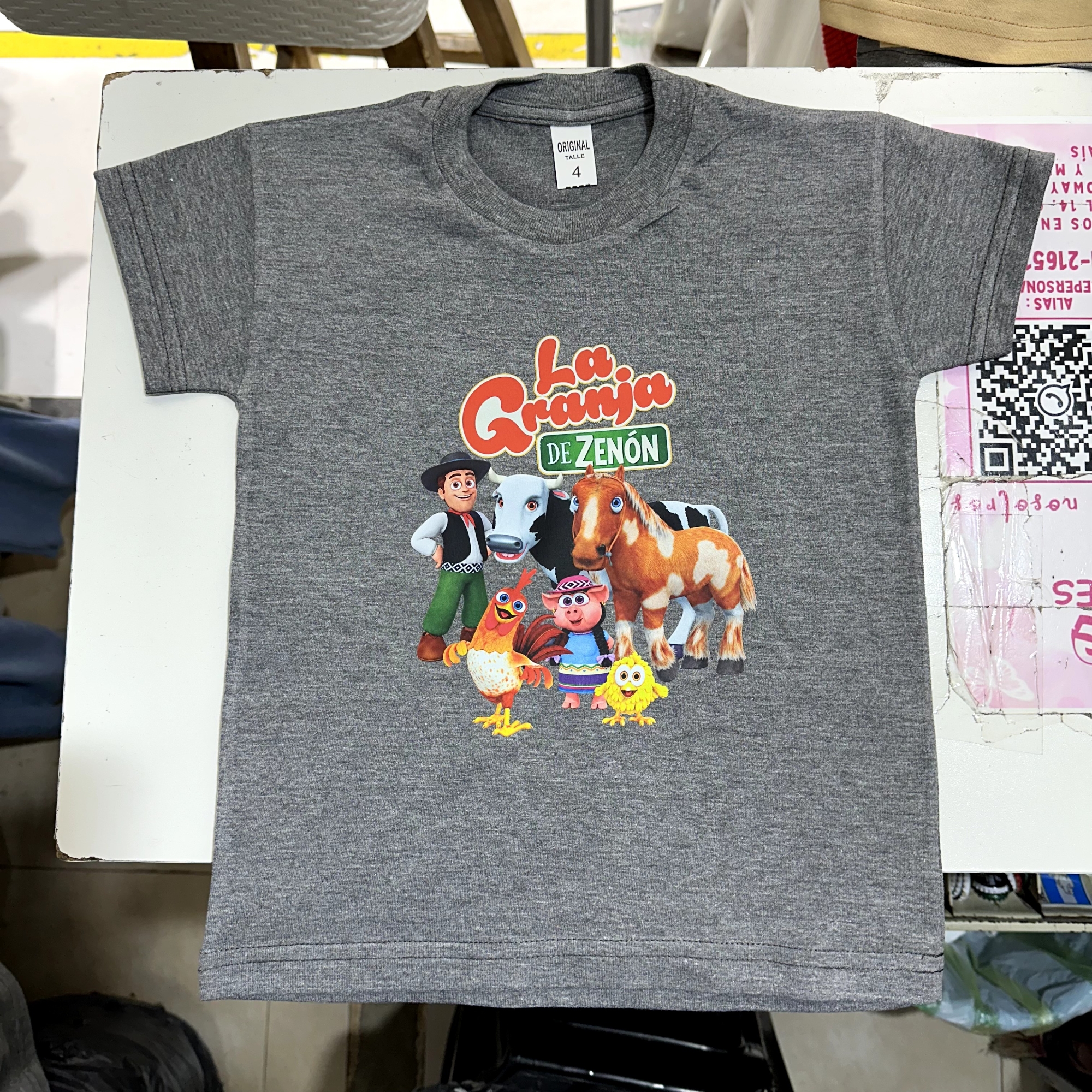 Remera Algodón Peinado la Granja de Zenon - Imagen 3