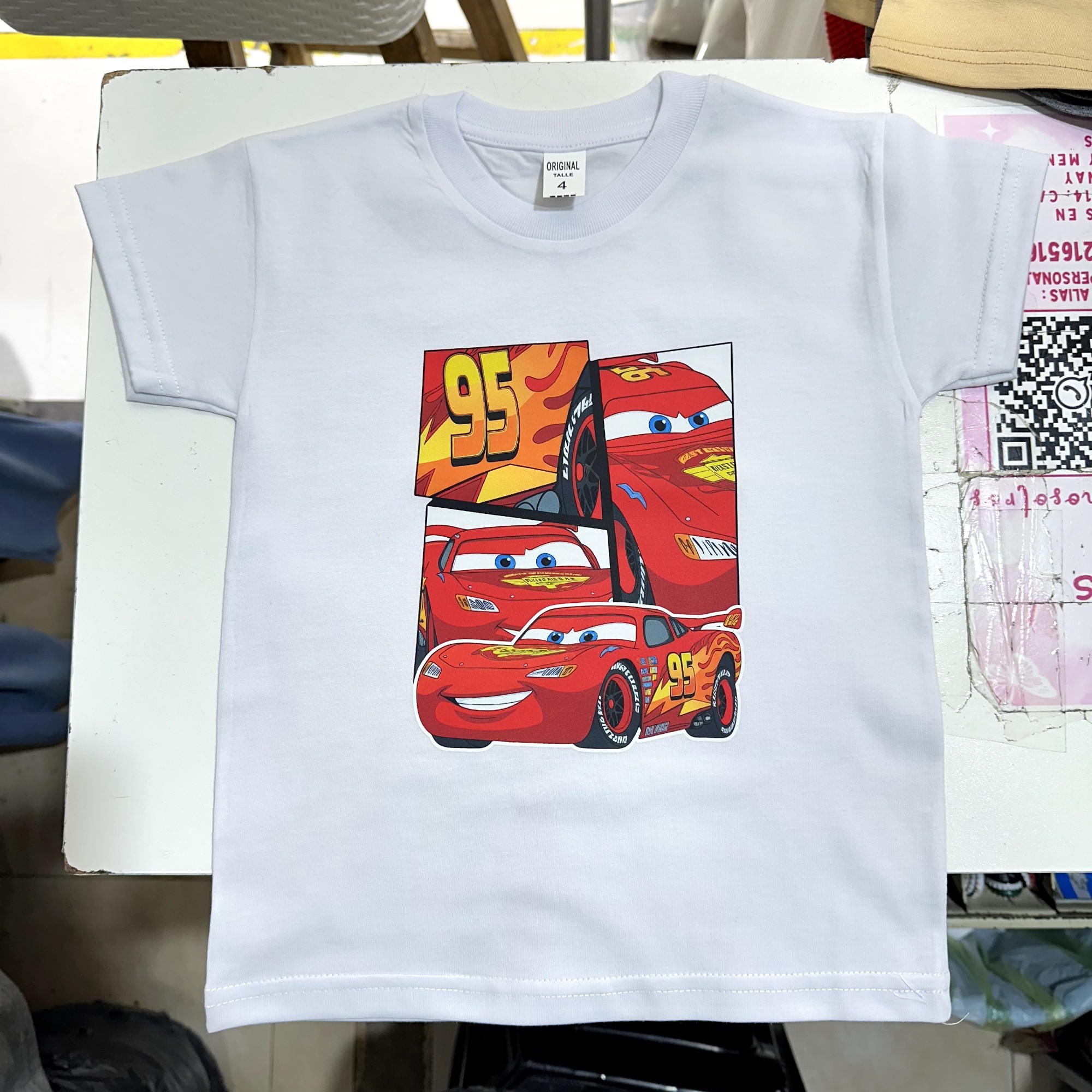 Remera Algodón Peinado Cars - Imagen 2