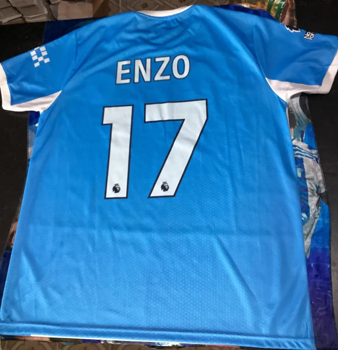 Camiseta del City con Dorsal de Enzo