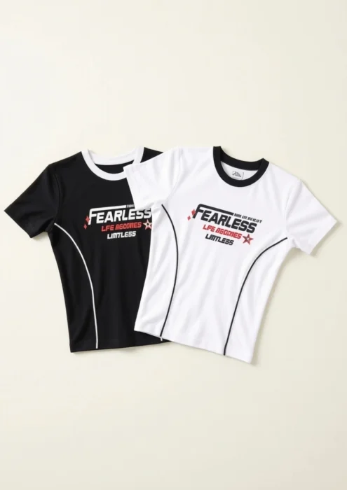 Remera Baby Tee Fearless