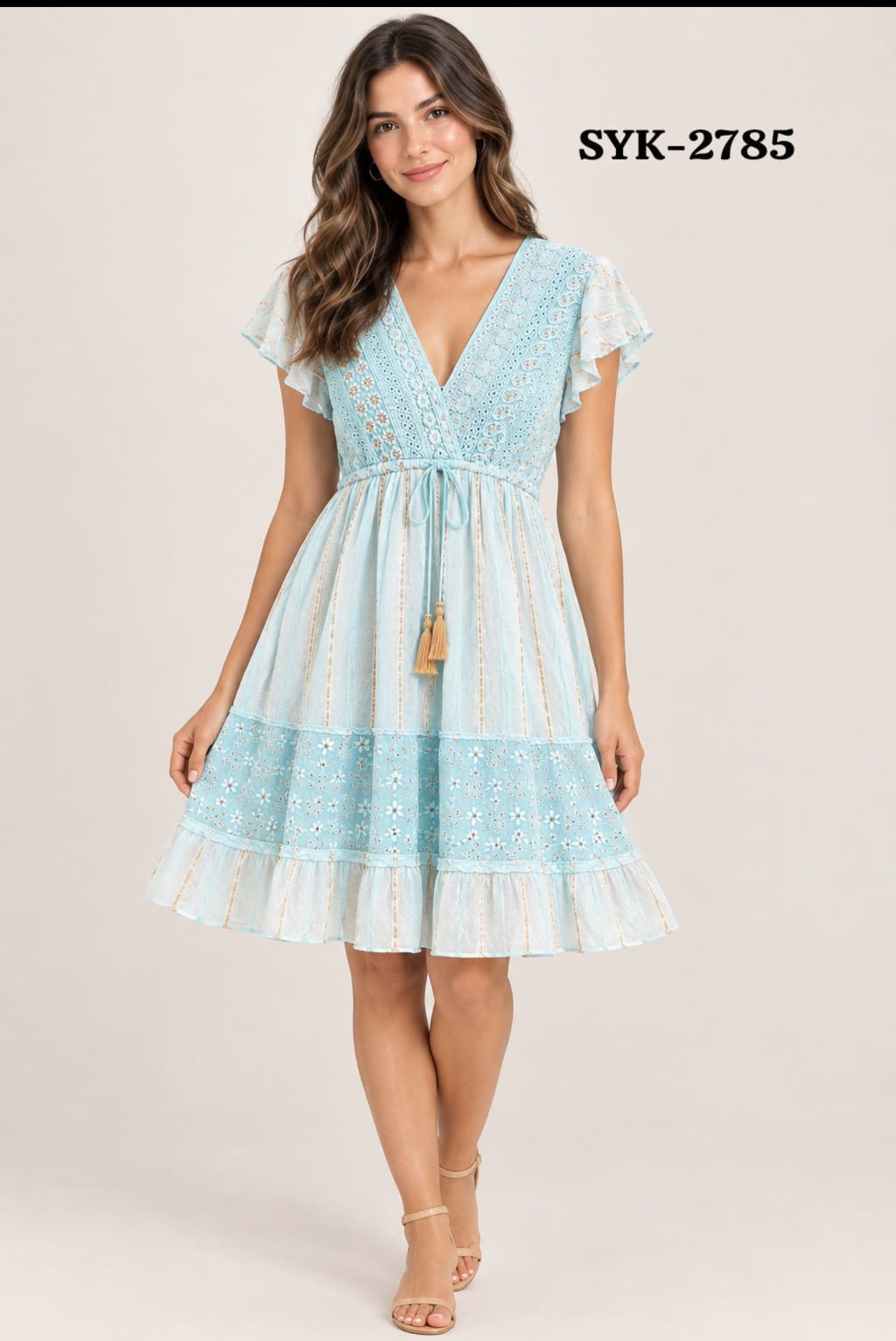 Vestidos Cortos Broderi Indu - Imagen 2