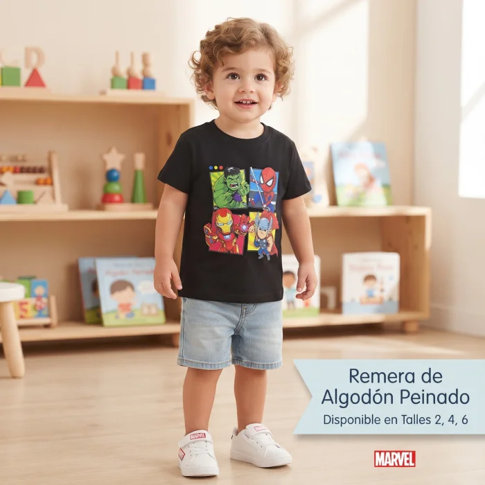 Remera Algodón Peinado Advenger
