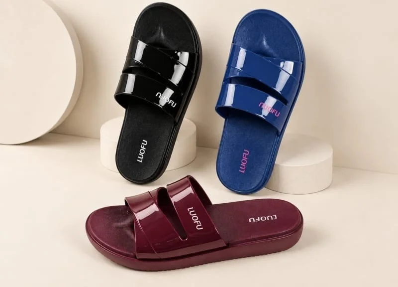 Chanclas Dos Tiras 36a40 Luofu Importadas - Imagen 1