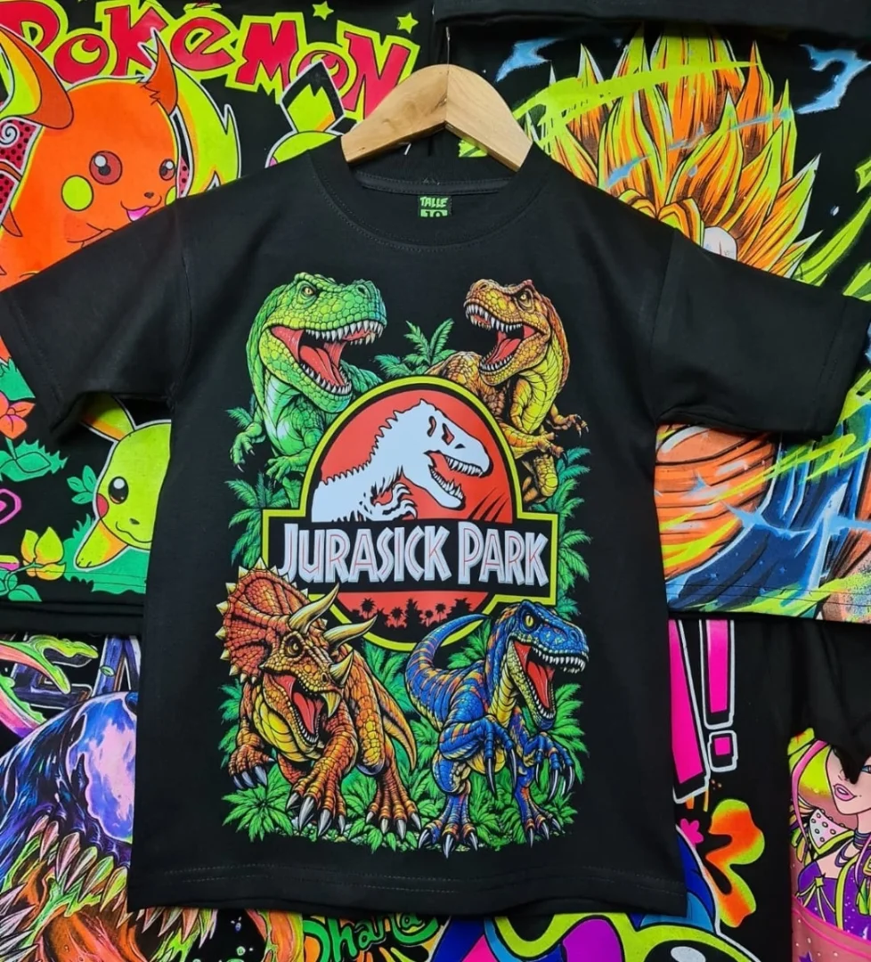 Remera Dino de Varon Reflex - Imagen 1