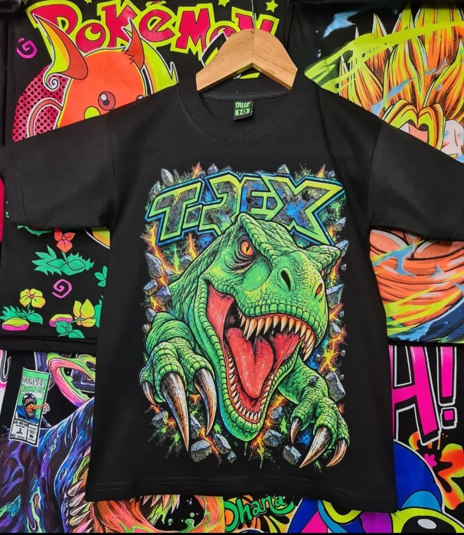 Remera Dino de Varon Reflex - Imagen 2
