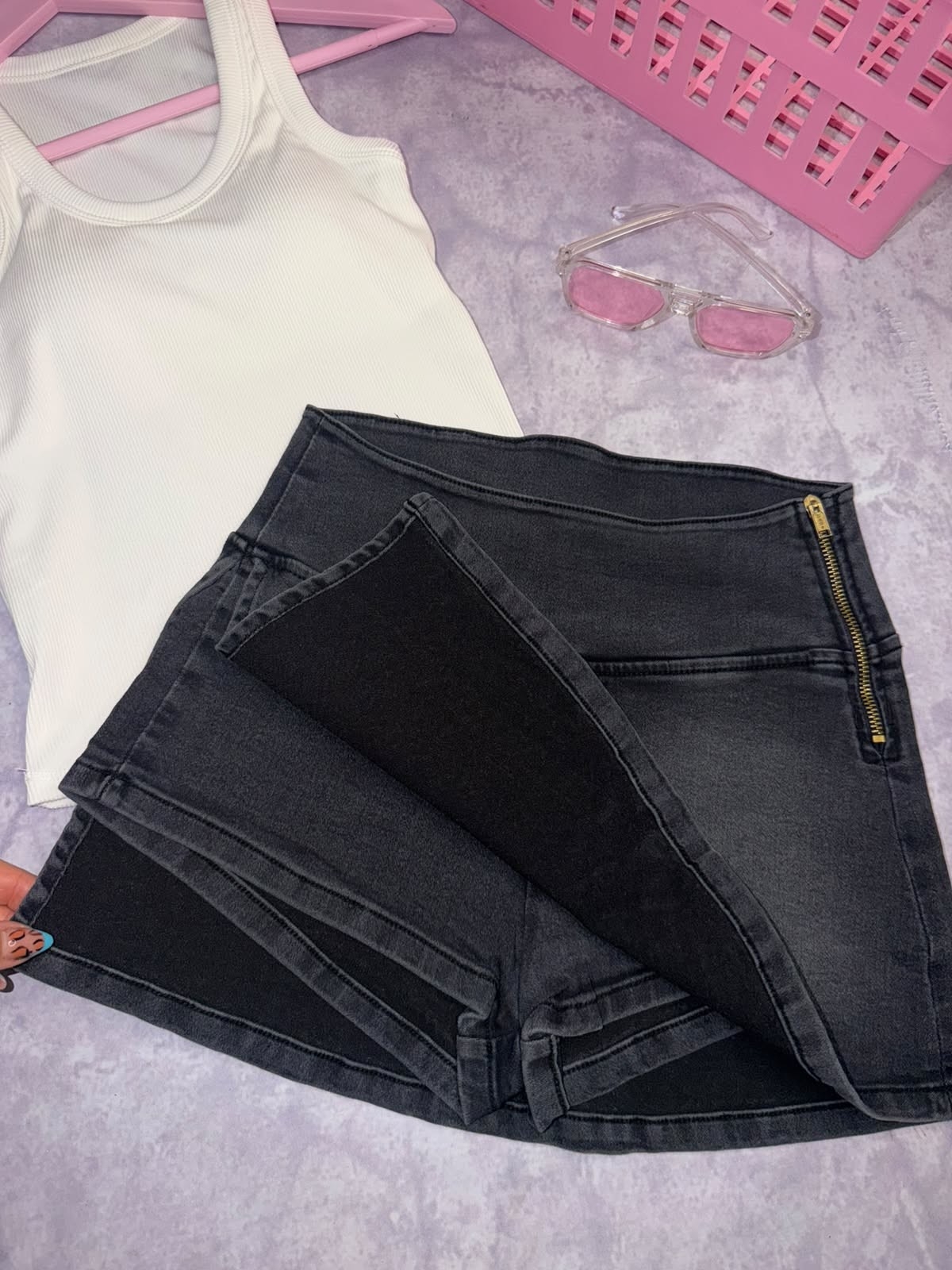 Short Pollera Black - Imagen 4