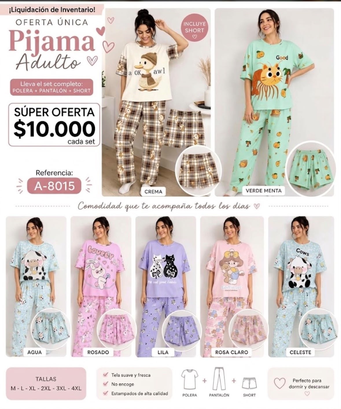 Pijama 3 Piezas - Imagen 3