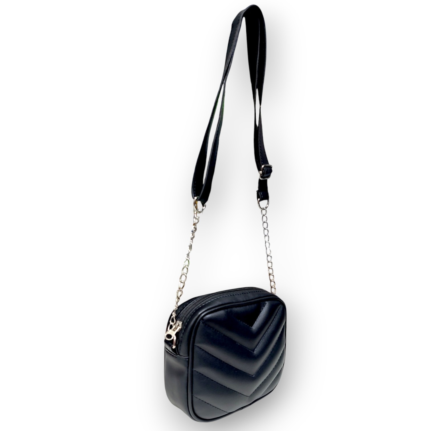 Mini Bandolera Línea Premium Forrada 17× 15×prof 5 Cm Aprox, Marroquineria - Imagen 2
