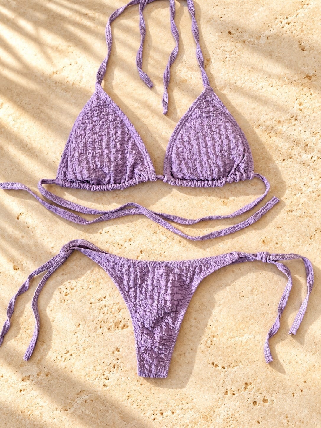(art:bkd13)bikini Bambula Conjuto 2 Piezas C/less para Atar (darwin Intimate) - Imagen 4