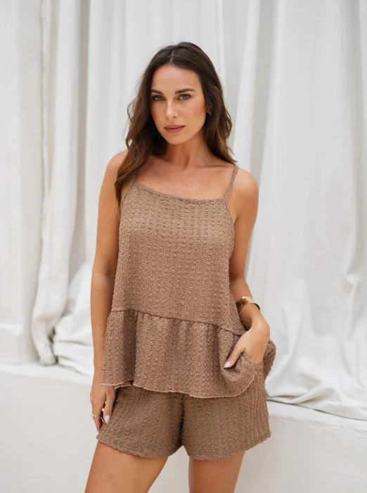 Musculosa Cruzada Hana Lulú