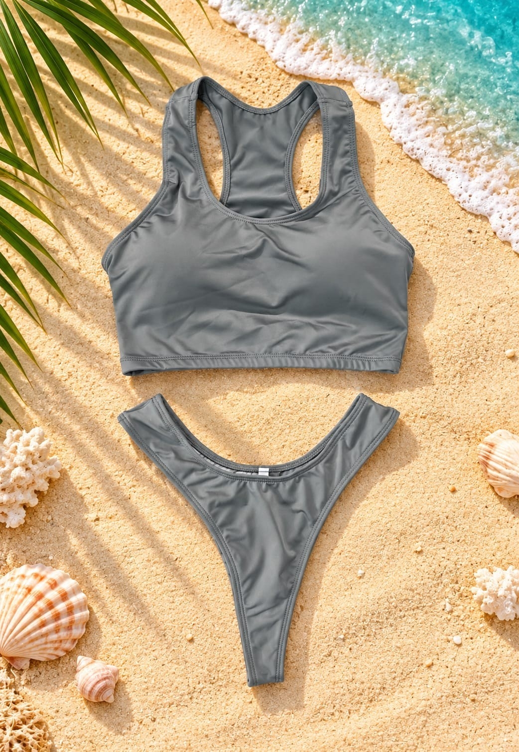 (art:bkd10)bikini 2 Piezas Top C/less "v" (darwin Intimate) - Imagen 8