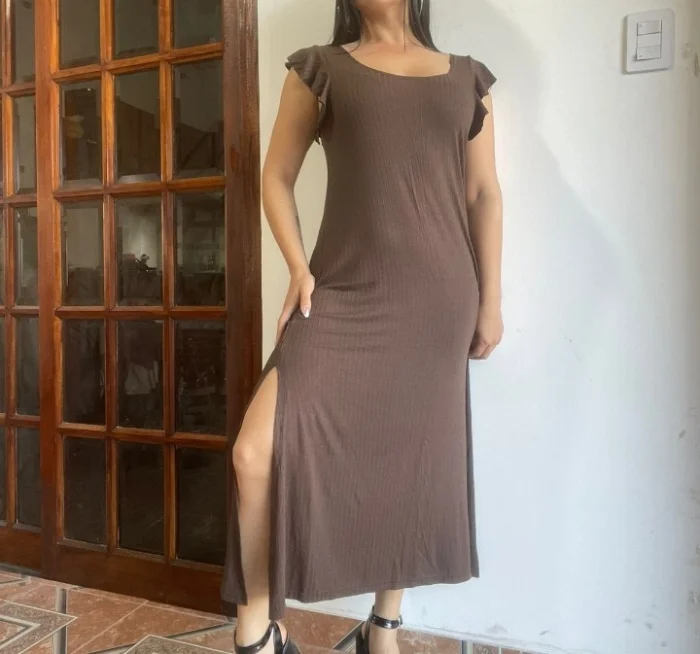Vestido Volado