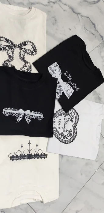 Remeras Encajes del 2 al 6