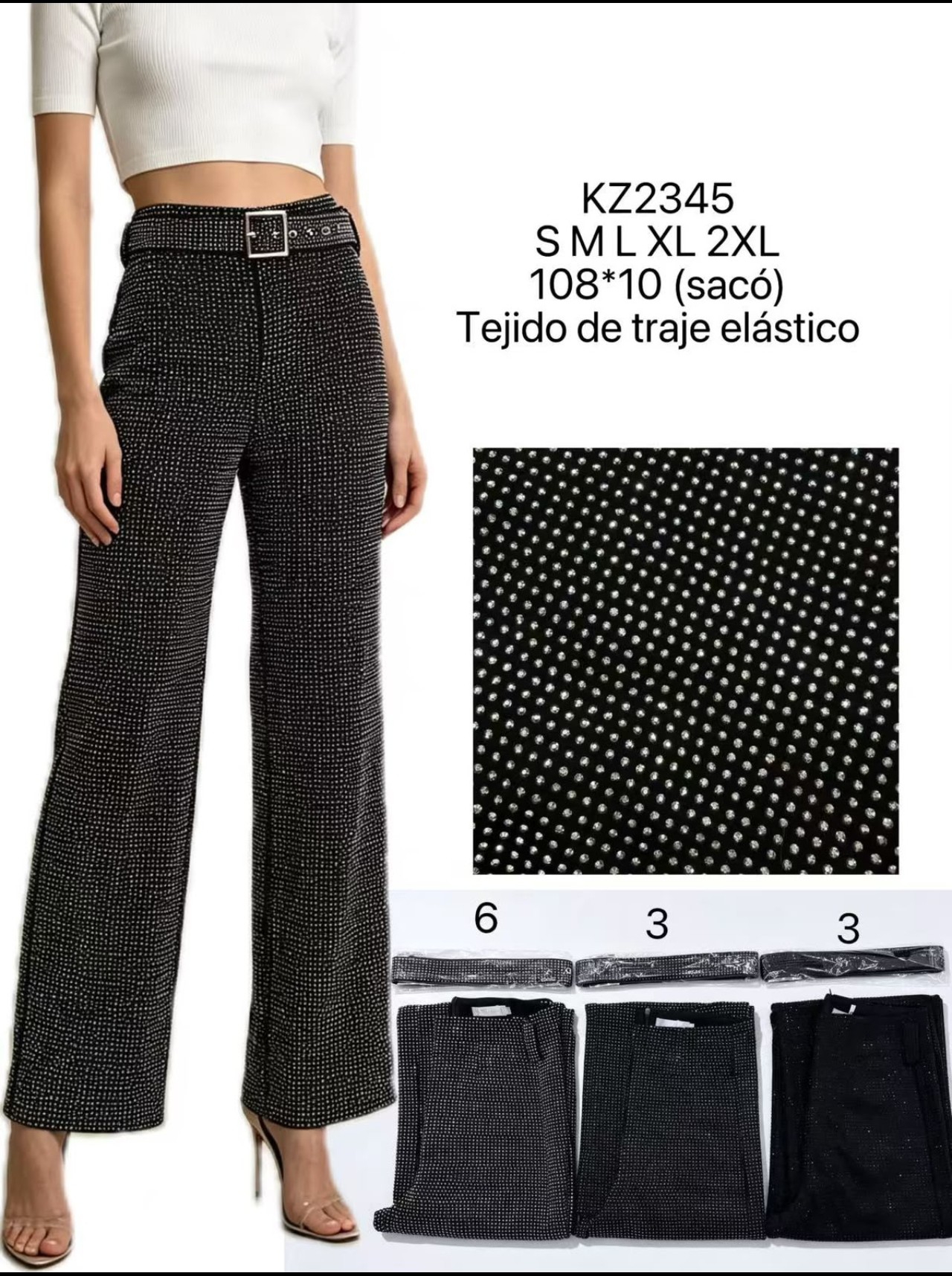 Pantalón Strass - Imagen 2