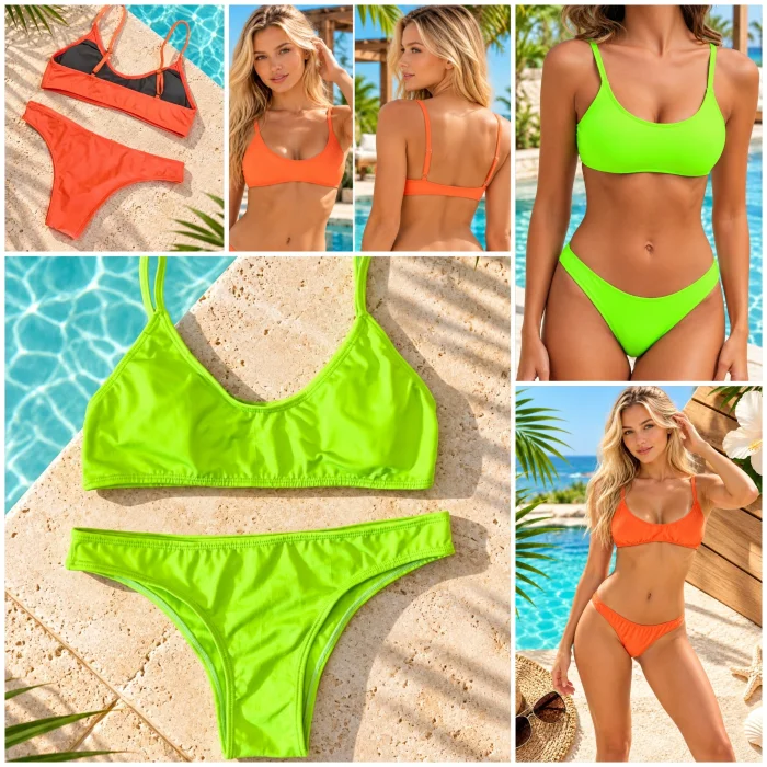 (art:bkd6)bikini 2 Piezas Top C/push y Vedetina (darwin Intimate)