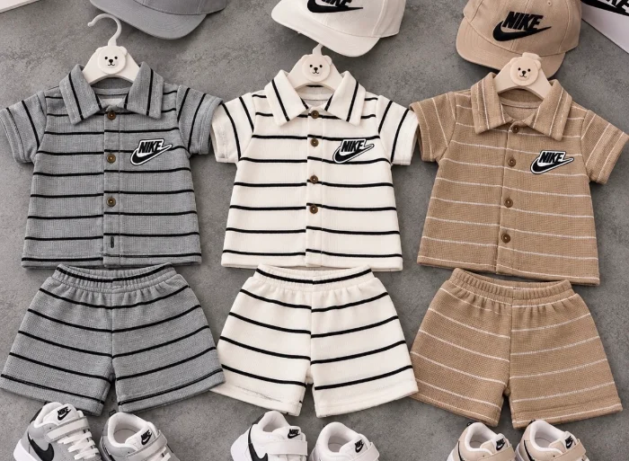 Conjunto Rayado Bebe