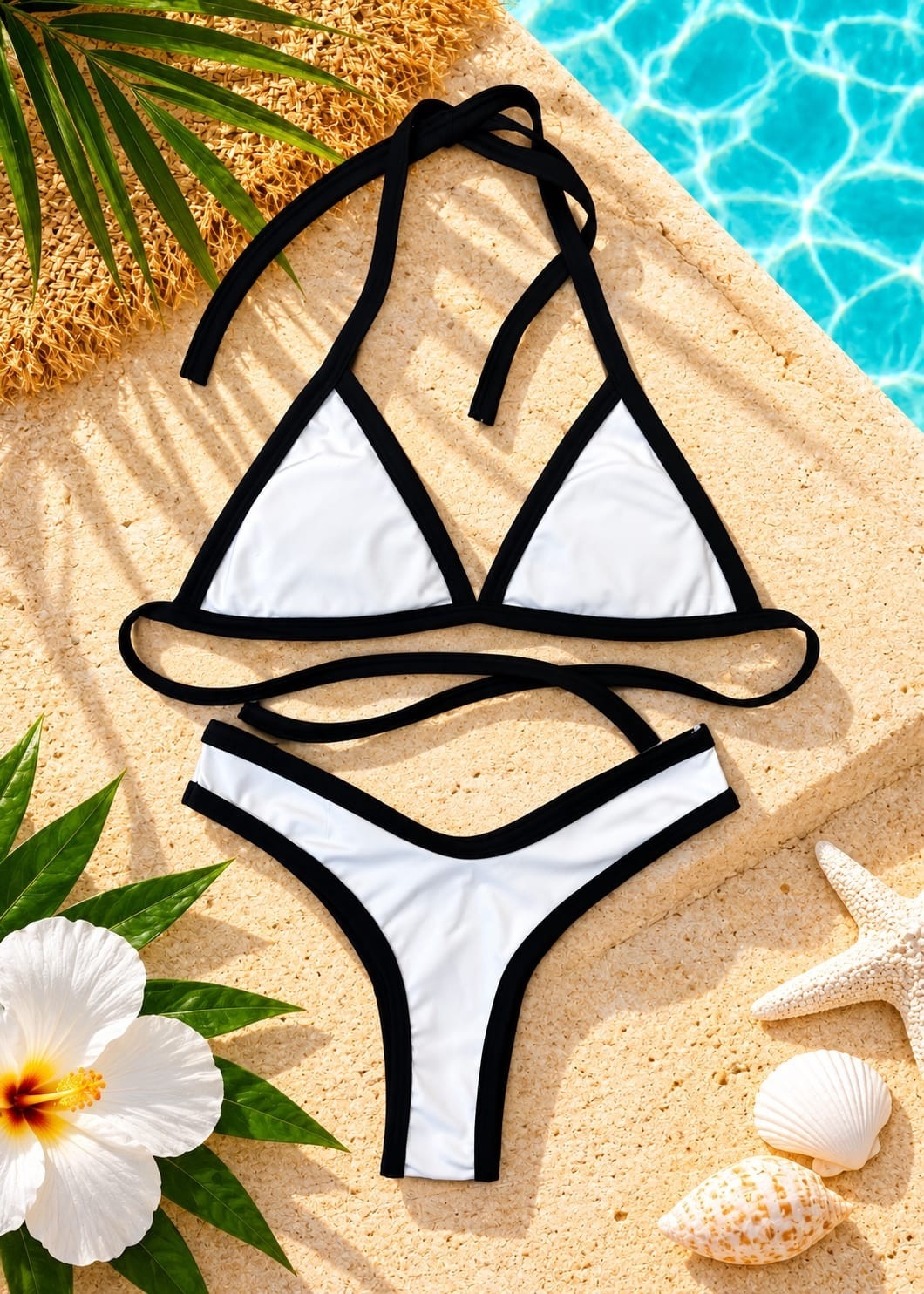 (art:bkd5)bikini Triangulo Combianada Morley 2 Piezas C/less "v" (darwin Intimate) - Imagen 8