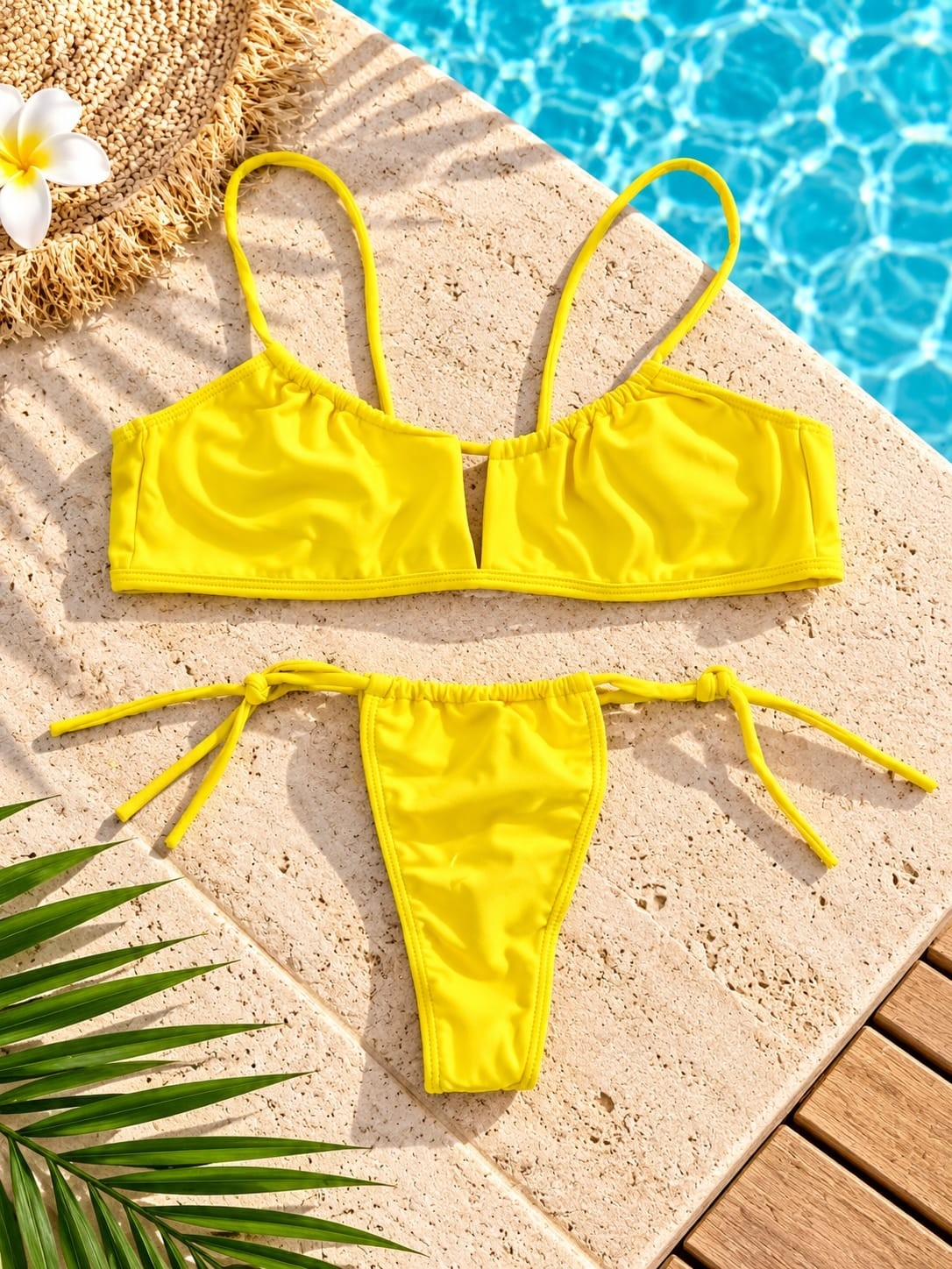 (art:bkd3)bikini 2 Piezas Top C/less para Atar (darwin Intimate) - Imagen 9
