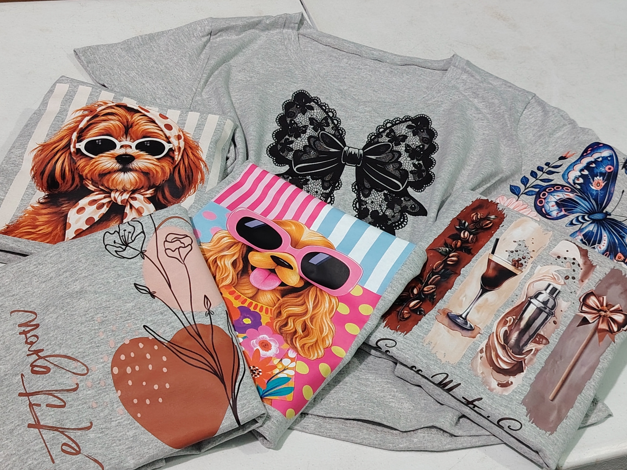 Remera con Cuello V (algodón) - Imagen 9