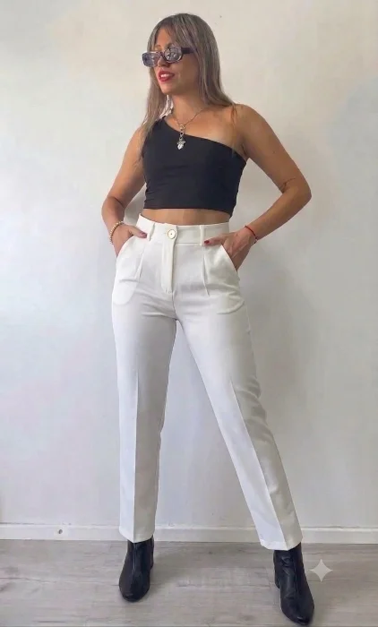Pantalones Crep Scuba