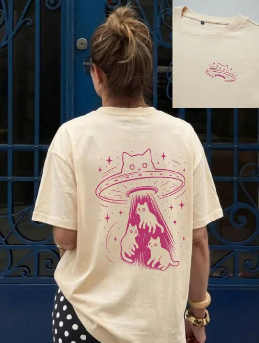 Remera Michi Abducción /nuevo Diseño