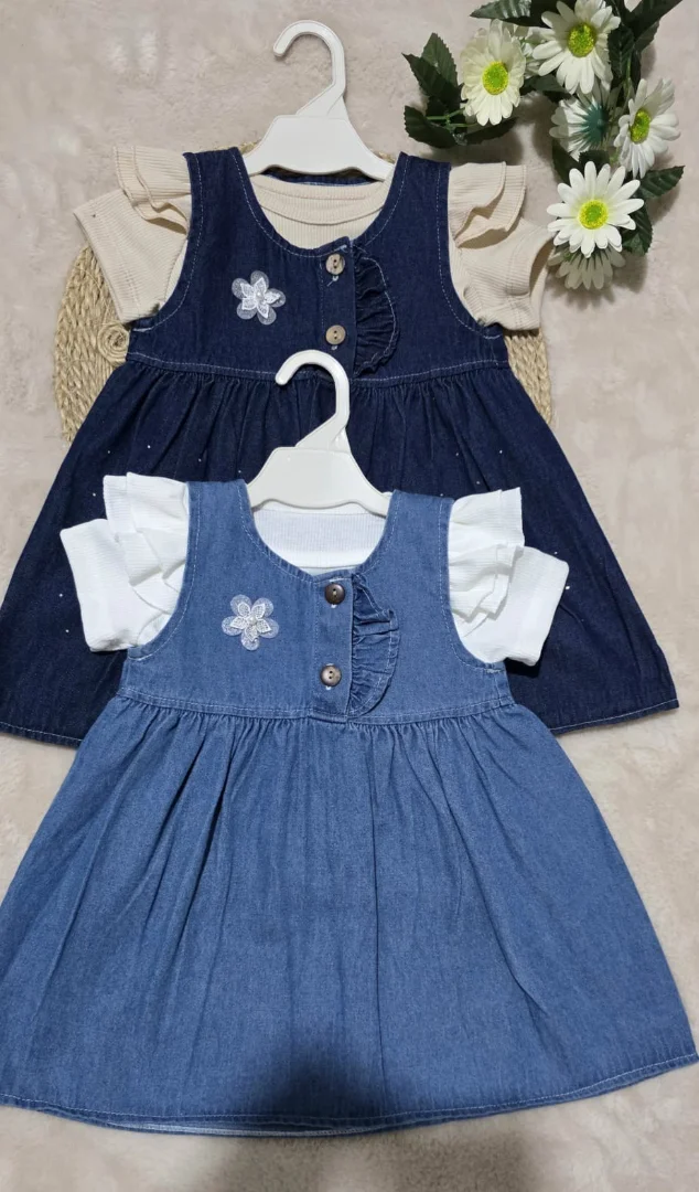 Vestidos con Flores Blancas - Imagen 2