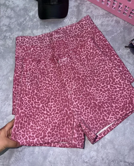 Short Print Pink