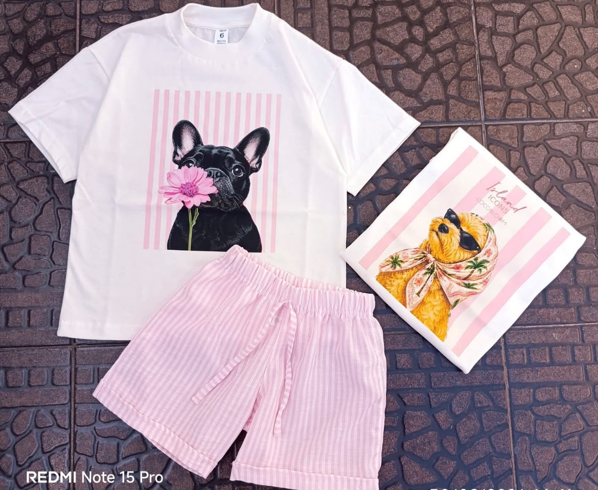 Conjunto Rayado de Nena - Imagen 2