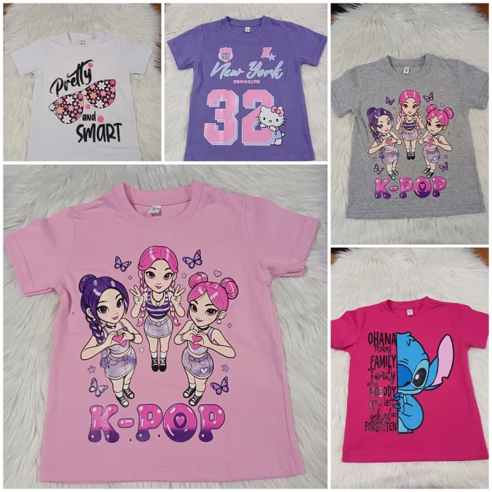 Remera Algodón de Nena