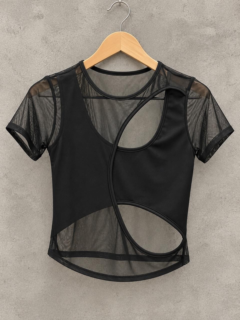 Remera Microtul Lunita Manga Corta - Imagen 2