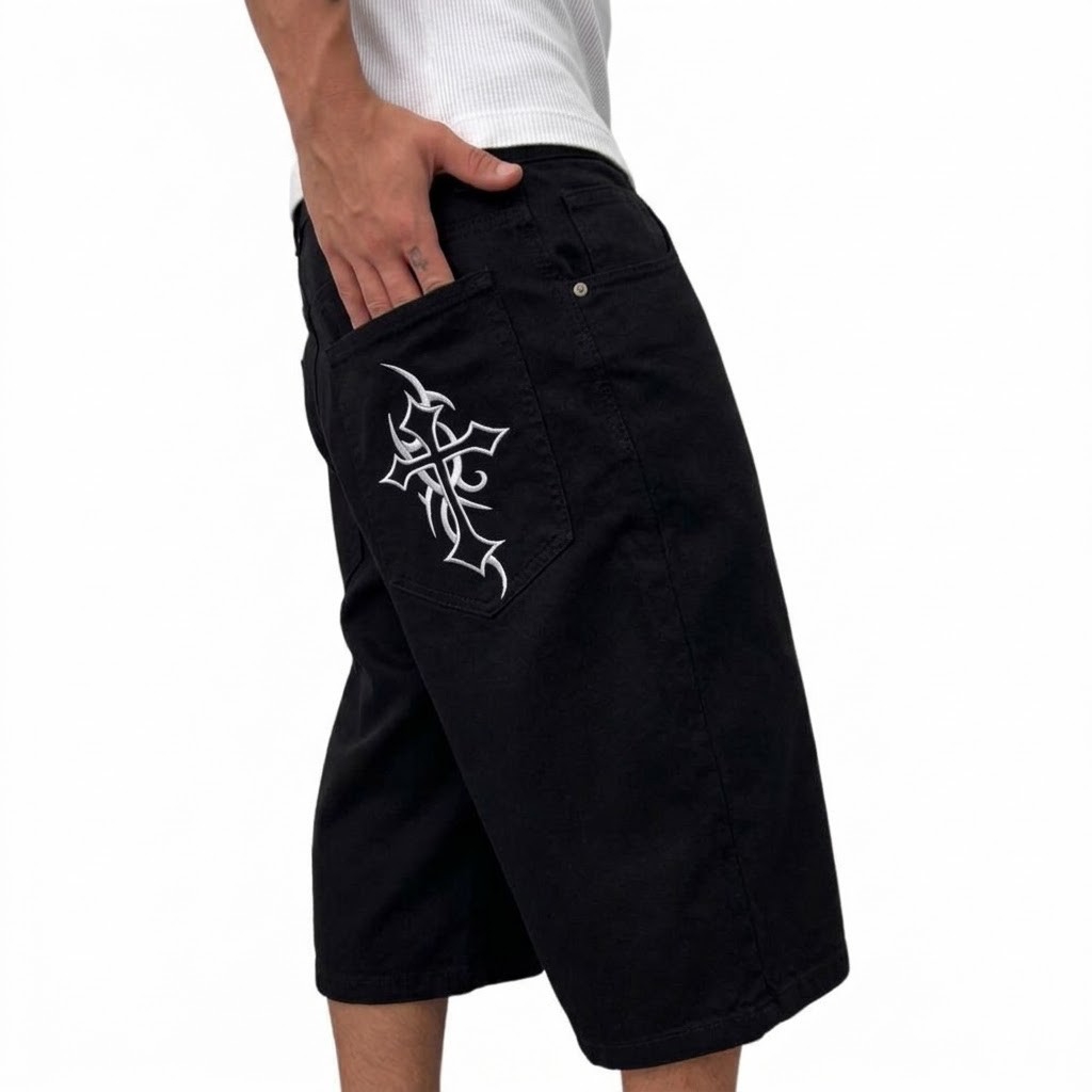 Baggys Bermuda Bordado - Imagen 2