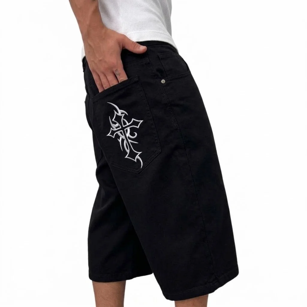 Baggys Bermuda Bordado - Imagen 2