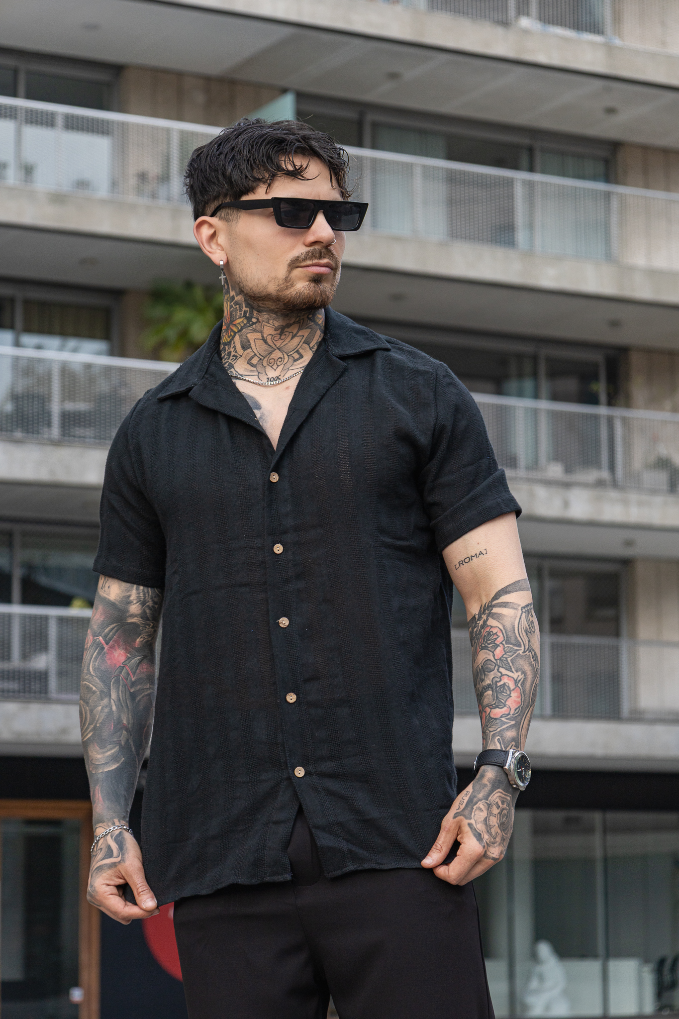 Camisas Croshet Cuello Italiano - IMG_9411.jpg