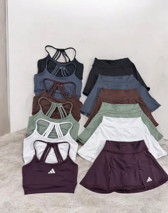 Conjunto Short/pollera + Top Deportivo
