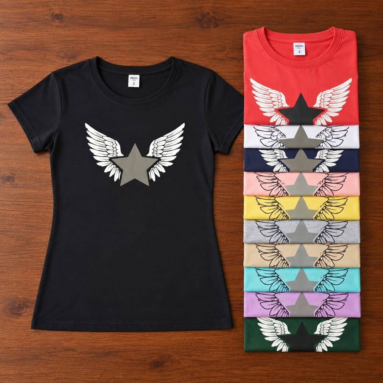 Curva de 5 Remeras de Mujer
del 2 al 6
algodón 24:1
venta X Curva
curva - Imagen 3