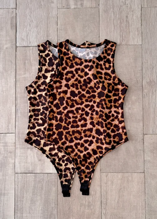 Body Animal Print Microfibra