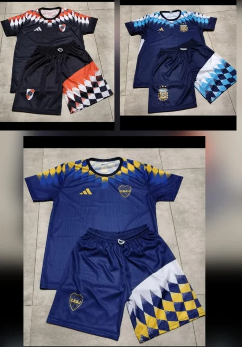 Conjuntos Tricolor Sublimados Niño