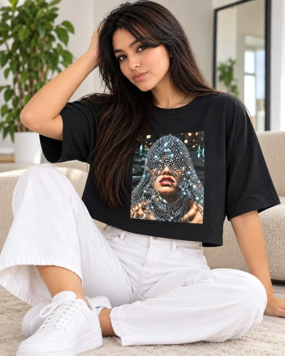 Pack de 3 Crop Top Oversize Estampado Modal Soft


talle Unico- Cede del Talle 2 al 6