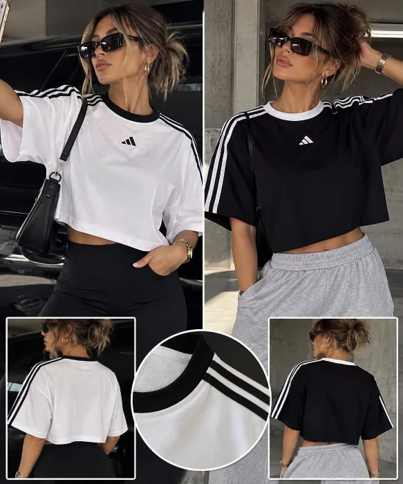 Crop Oversize 3 Tiras