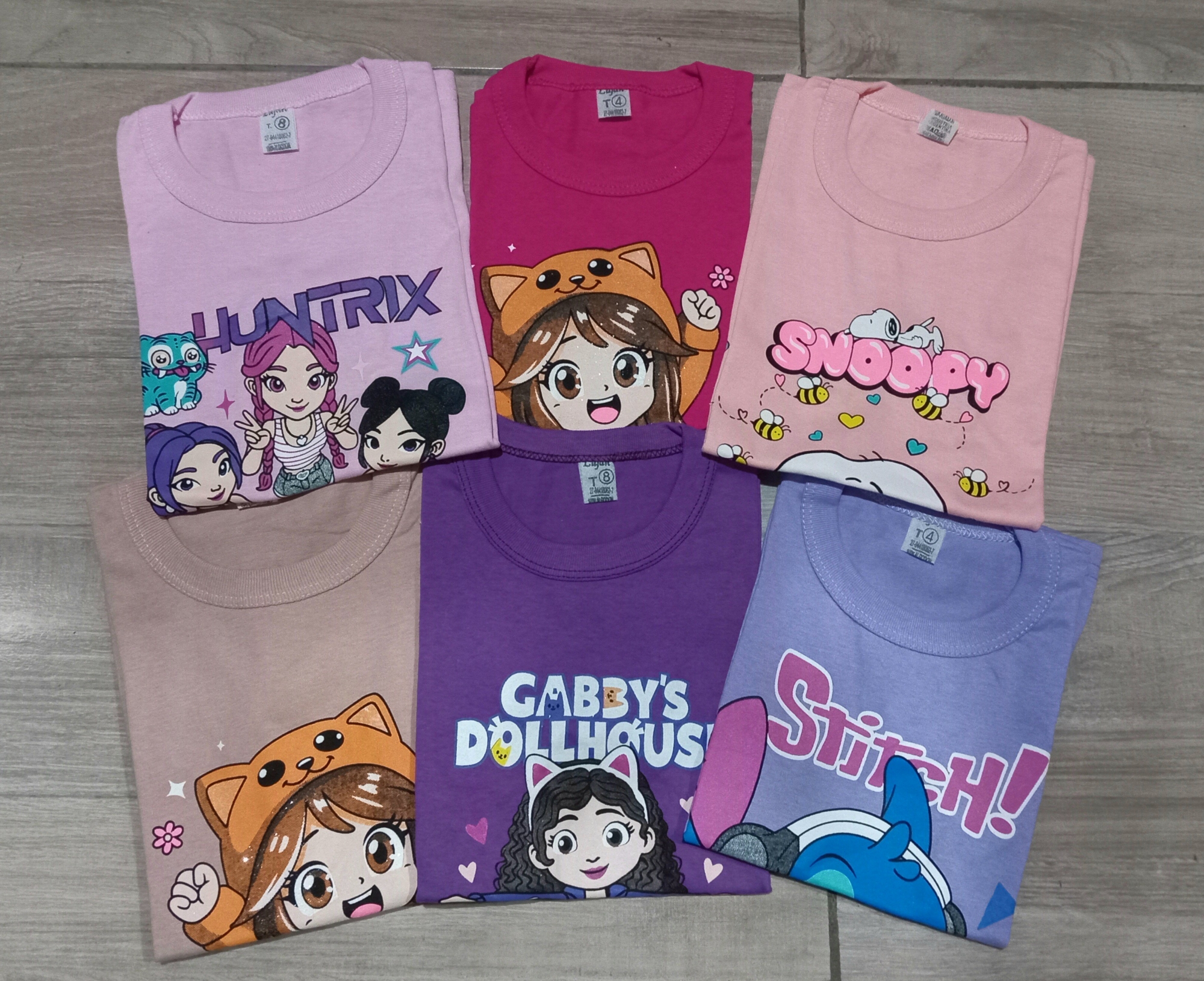 Remeras Personajes de Niños - Imagen 2
