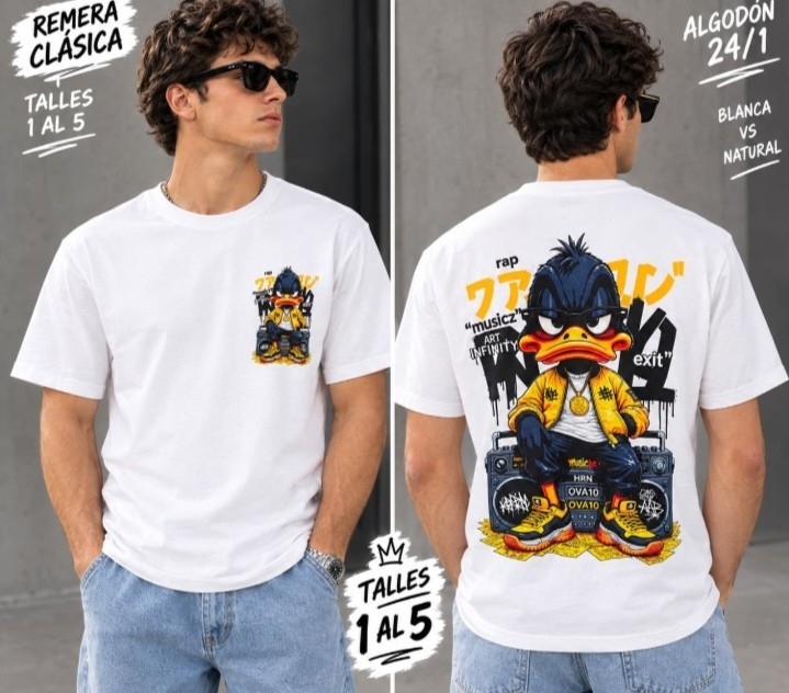 Remera Doble Estámpa - Imagen 2