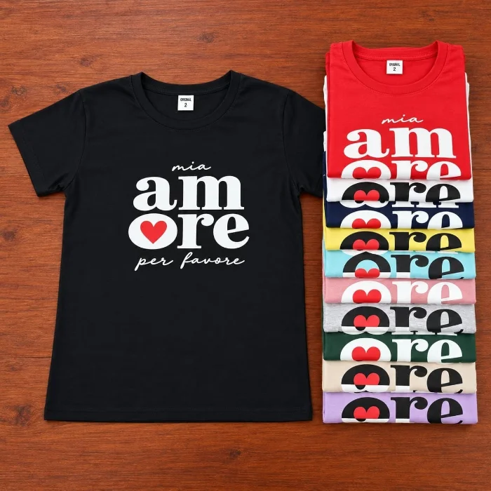 Curva de 5 Remeras de Mujer
del 2 al 6
algodón 24:1
venta X Curva
curva de 5