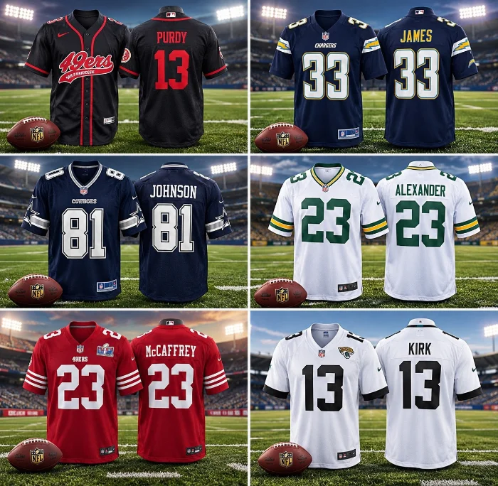 Camisetas del Fútbol Americano G5